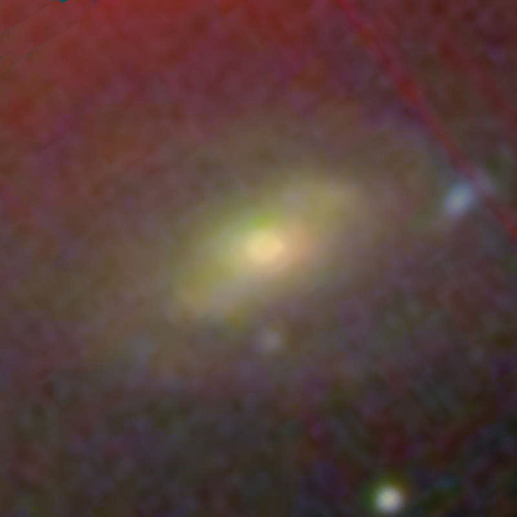 SDSS image of lenticular galaxy PGC 214393, which is the most likely candidate for IC 4560