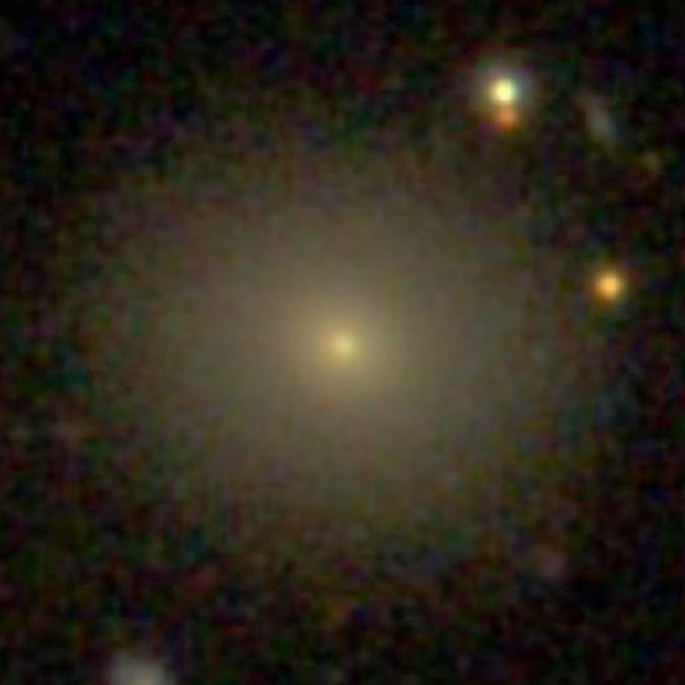 SDSS image of lenticular galaxy PGC 38558, which is sometimes called NGC 4128A