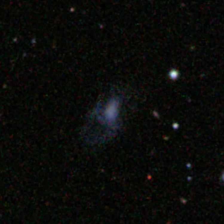 SDSS image of dwarf irregular galaxy PGC 39104, sometimes misidentified as IC 3055