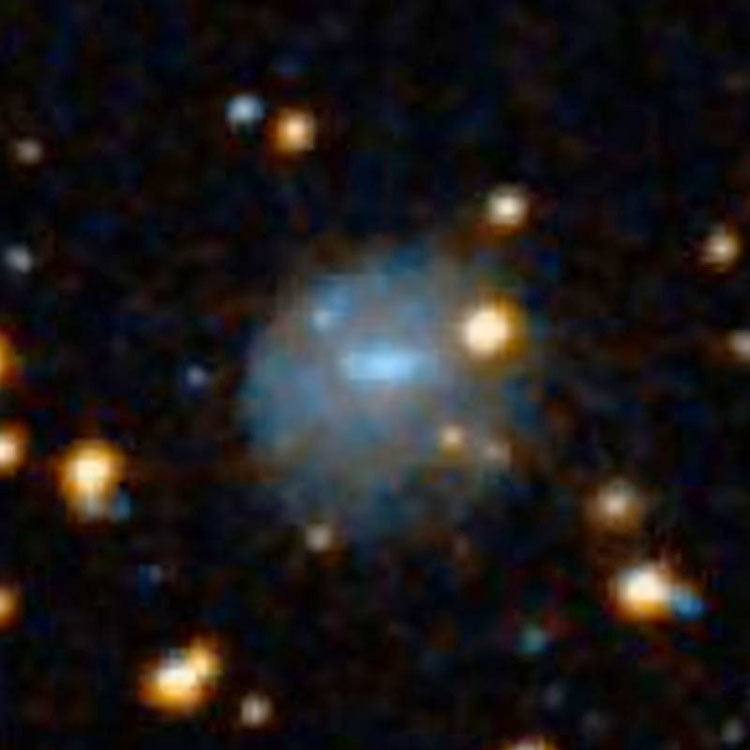 SDSS image of spiral galaxy PGC 40735, also known as NGC 4373B