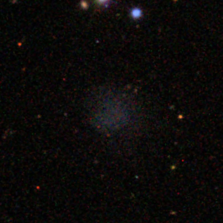 SDSS image of elliptical galaxy PGC 41859, which is sometimes misidentified as IC 3524