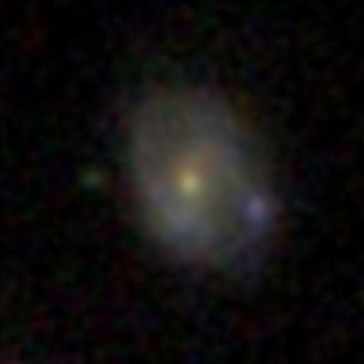 SDSS image of spiral galaxy PGC 50133, which is also called HCG 70F
