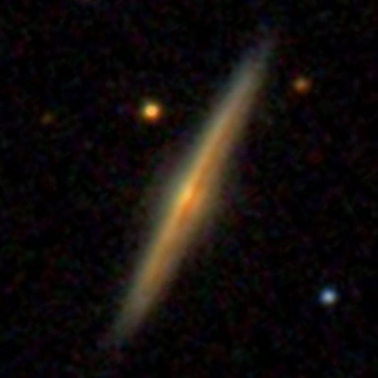 SDSS image of spiral galaxy PGC 53607, which is sometimes misidentified as IC 4528