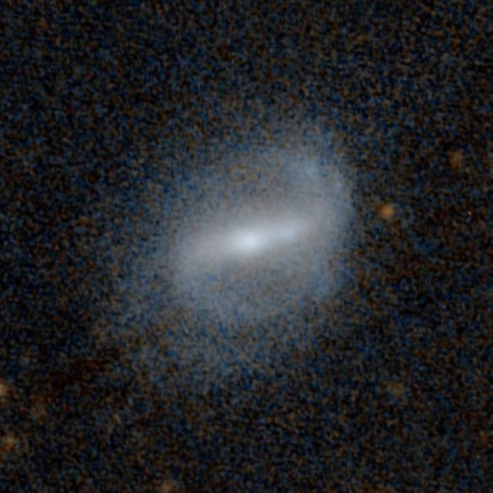 PanSTARRS image of spiral galaxy PGC 59433, an optical double with NGC 6921
