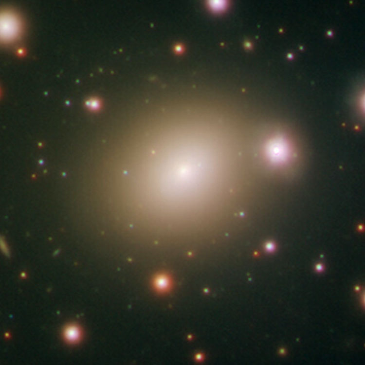 ESO image of elliptical galaxy PGC 63748, also known as HCG 86B, a member of Hickson Compact Group 86
