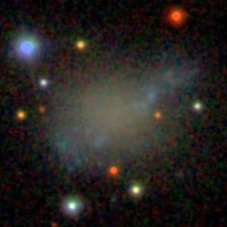SDSS image of irregular galaxy PGC 68878