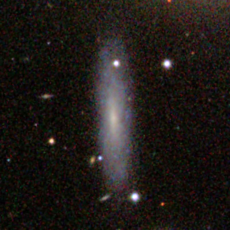 SDSS image of spiral galaxy PGC 70880, also known as NGC 7562A