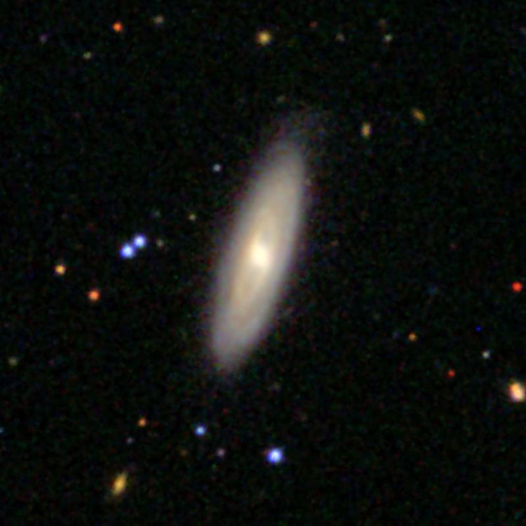 SDSS image of spiral galaxy IC 2500