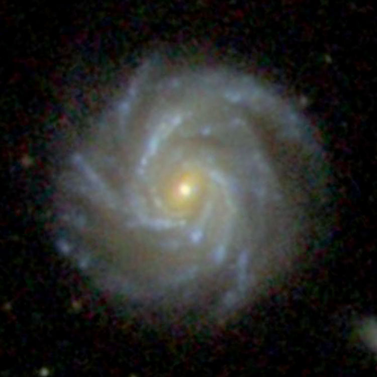 SDSS image of spiral galaxy NGC 6001