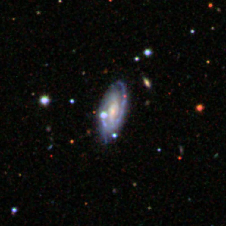 SDSS image of spiral galaxy NGC 6009