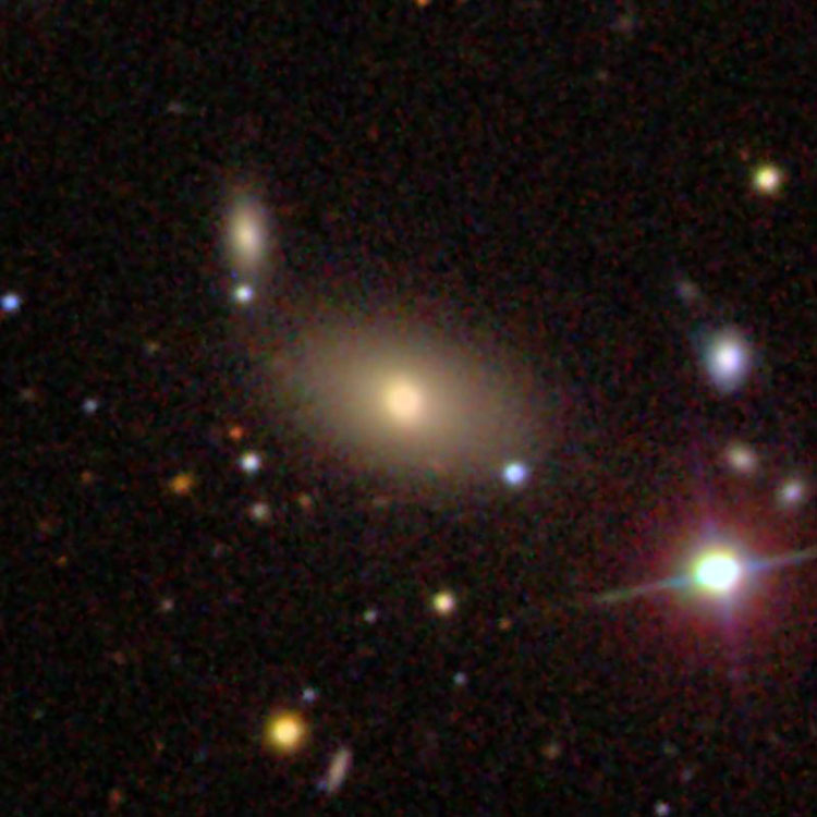 SDSS image of lenticular galaxy NGC 6054