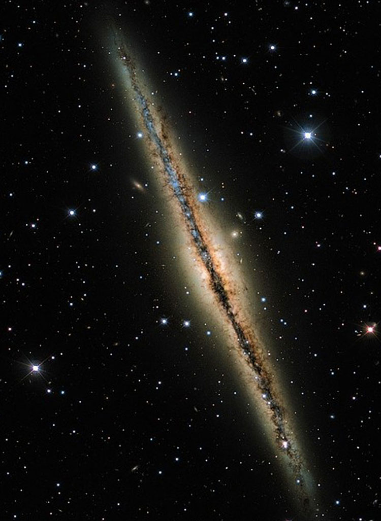 CFHT image of spiral galaxy NGC 891