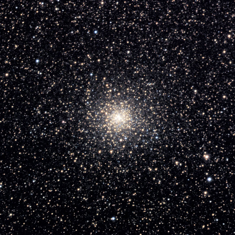Misti Mountain Observatory image of globular cluster NGC 6626, also known as M28
