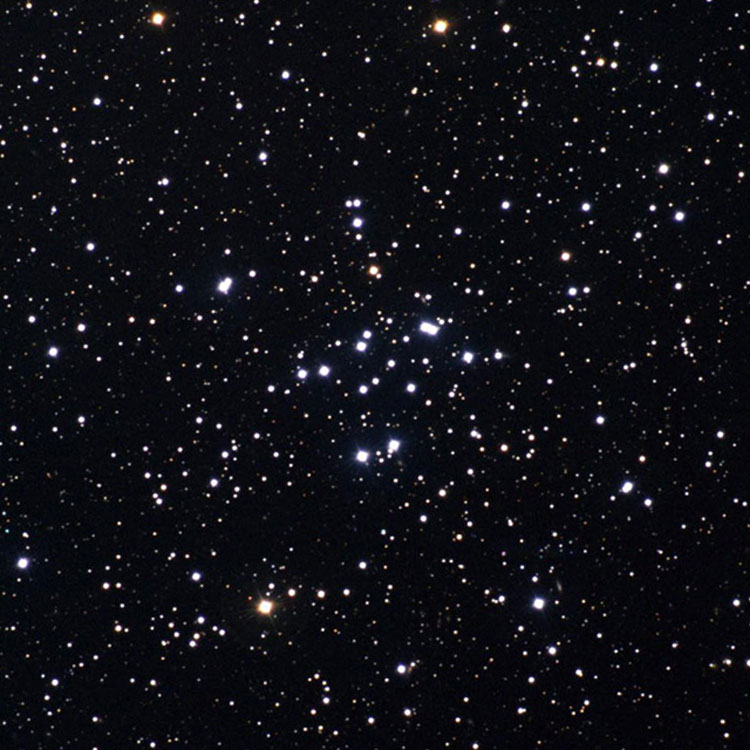 NOAO image of open cluster NGC 1039, also known as M34