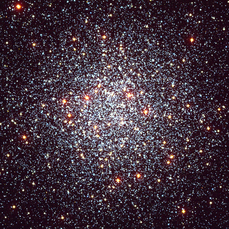 Swope Telescope image of globular cluster NGC 6809, also known as M55