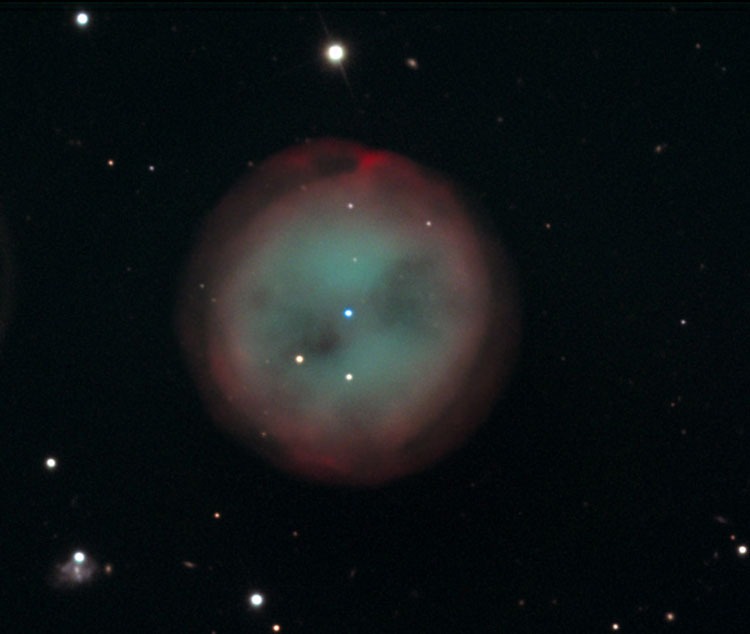 NOAO image of planetary nebula NGC 3587, also known as M97, or the Owl Nebula