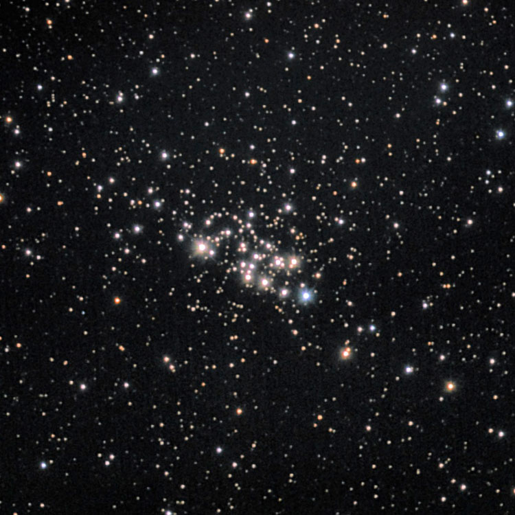 Misti Mountain Observatory image of open cluster NGC 7510