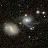 Arp 181 (NGC 3212 + NGC 3215)