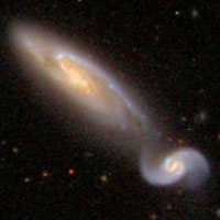 Arp 83 (NGC 3799 + NGC 3800)