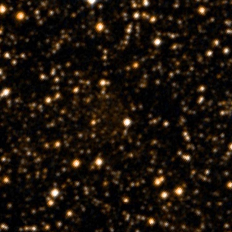 DSS image of globular cluster FSR 1735, also known as 2MASS GC03