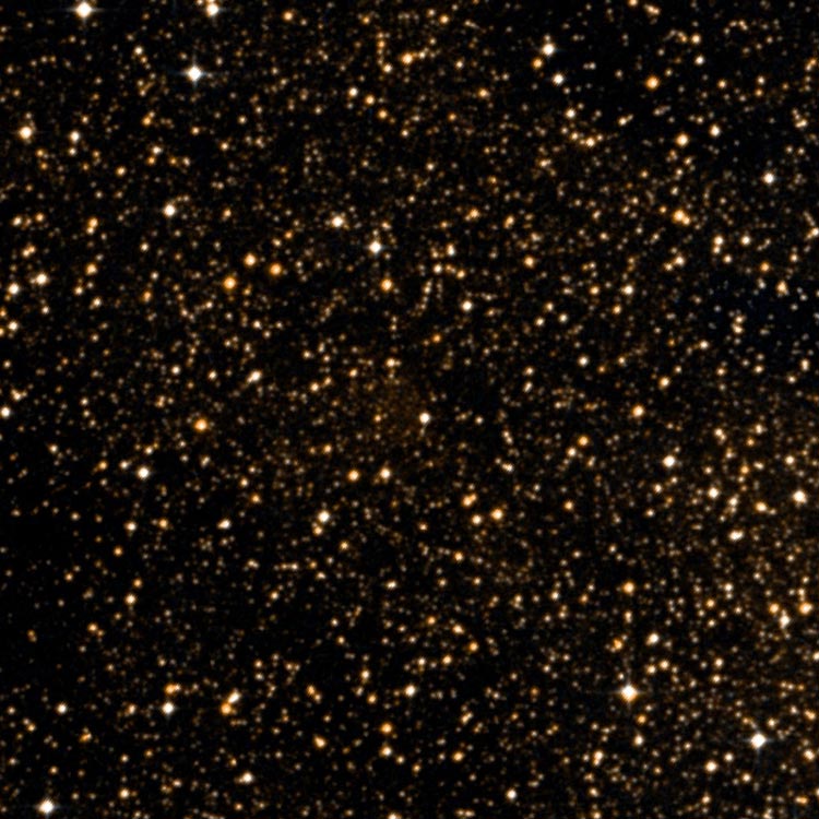 DSS image of region near globular cluster FSR 1735, also known as 2MASS GC03