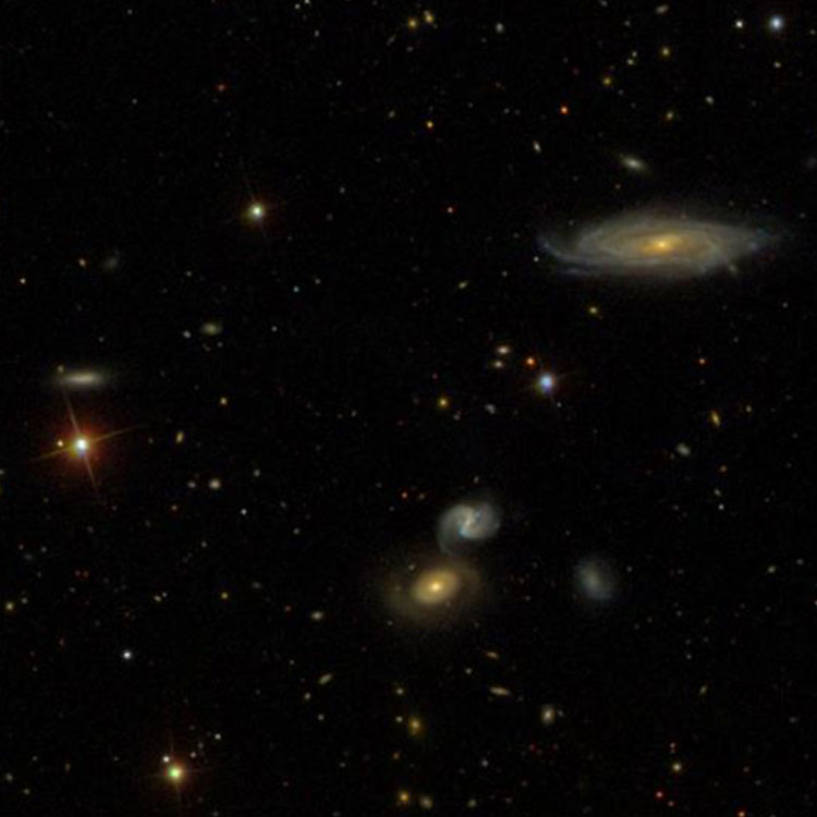 SDSS image of Hickson Compact Group 53