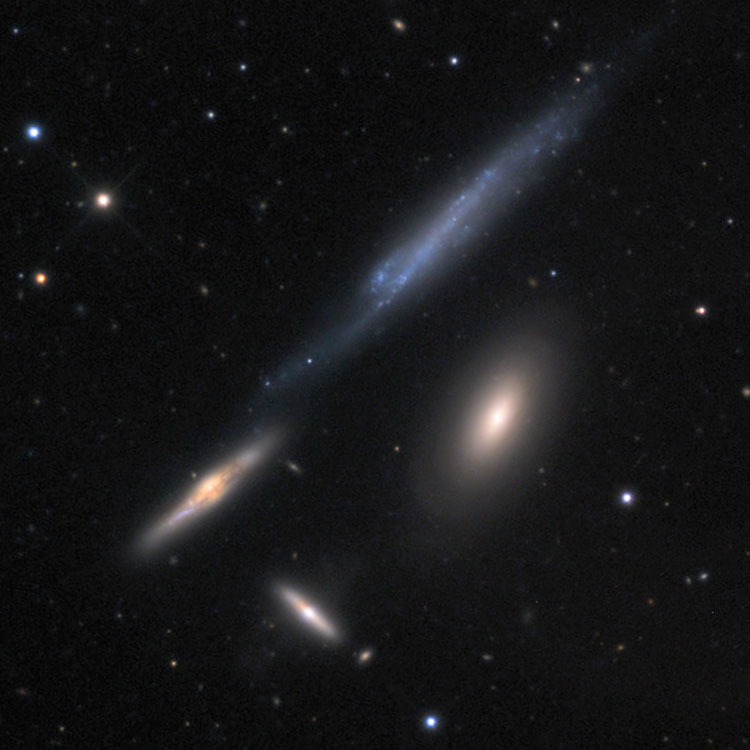 Mount Lemmon SkyCenter image of Hickson Compact Group 61