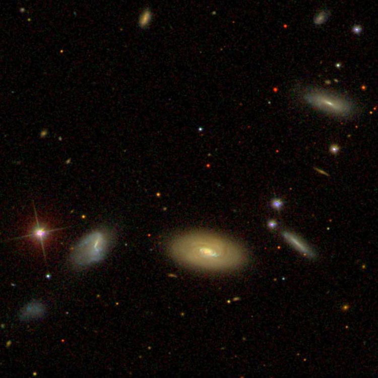 SDSS image of Hickson Compact Group 100