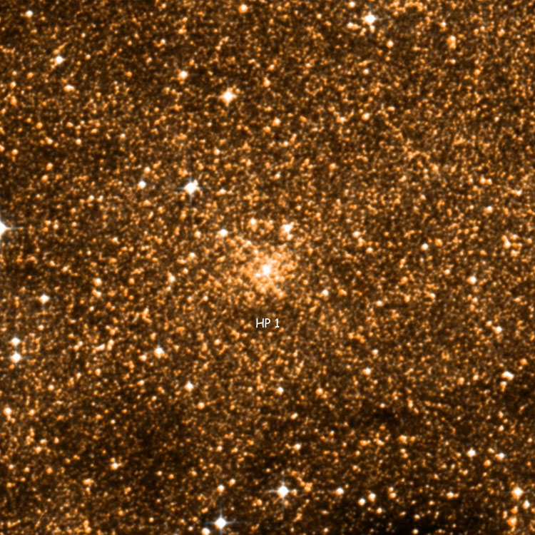 DSS image of region near globular cluster GCL 67