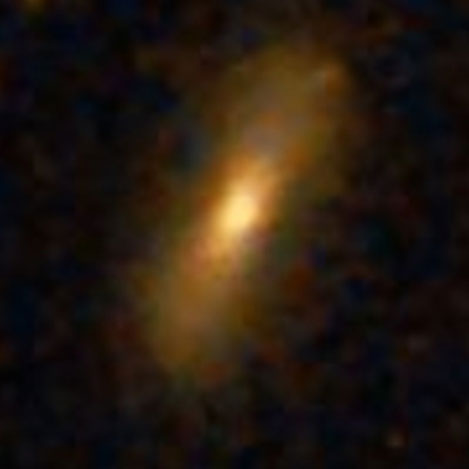 DSS image of spiral galaxy IC 114
