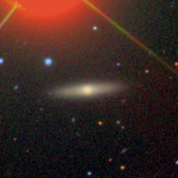 SDSS image of lenticular galaxy IC 1208
