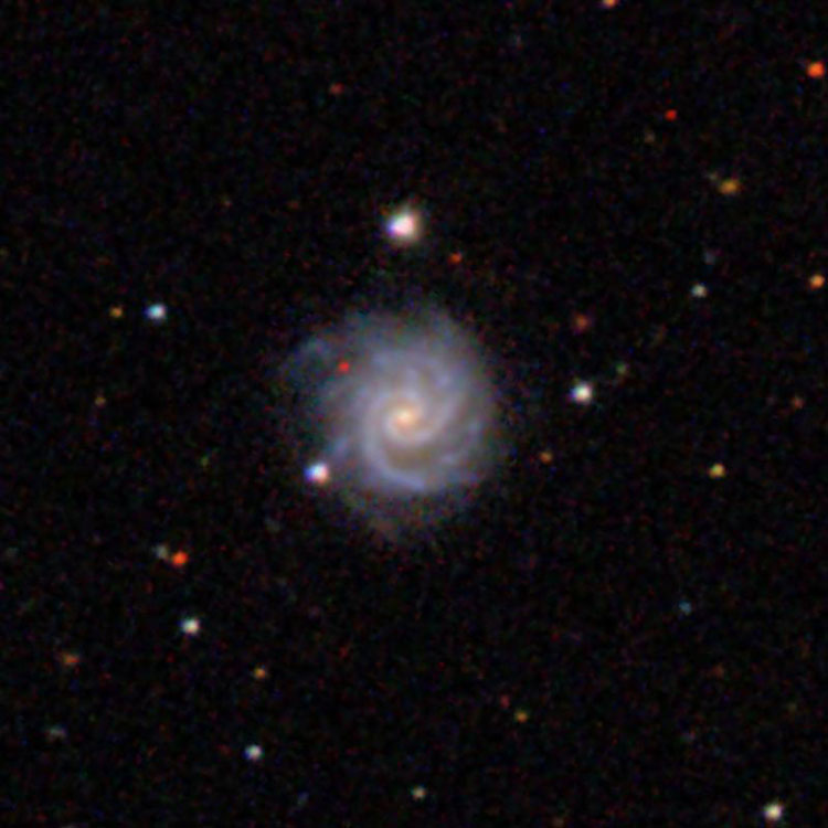 SDSS image of spiral galaxy IC 1249