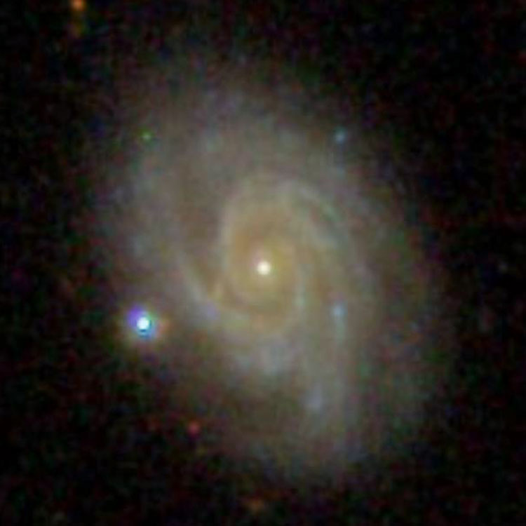 SDSS image of spiral galaxy IC 138