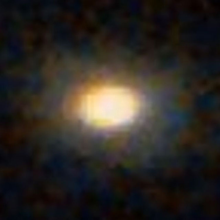 DSS image of lenticular galaxy IC 160