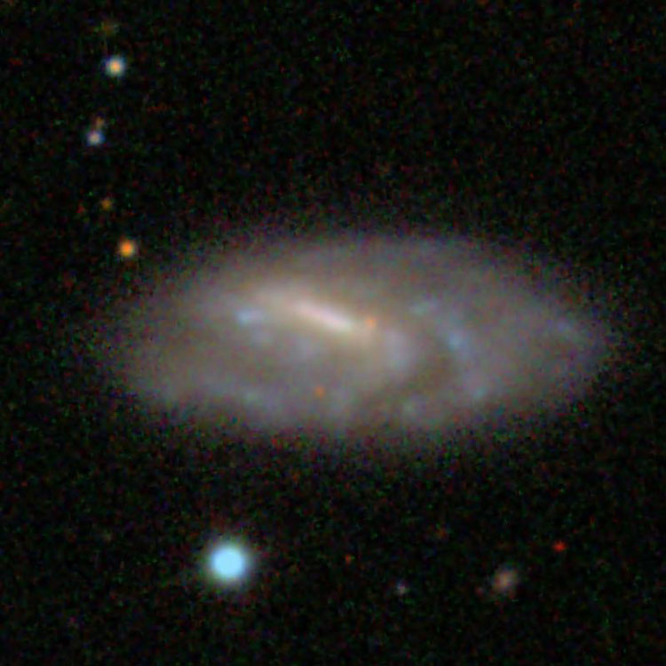 SDSS image of spiral galaxy IC 163