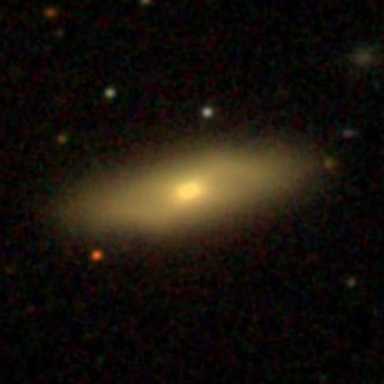 SDSS image of lenticular galaxy IC 168