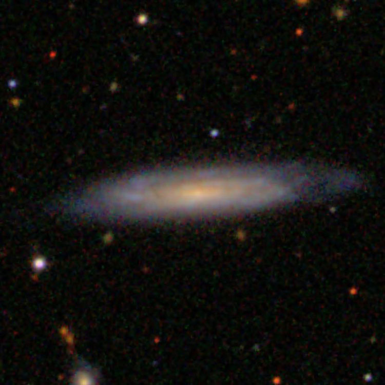 SDSS image of spiral galaxy IC 176