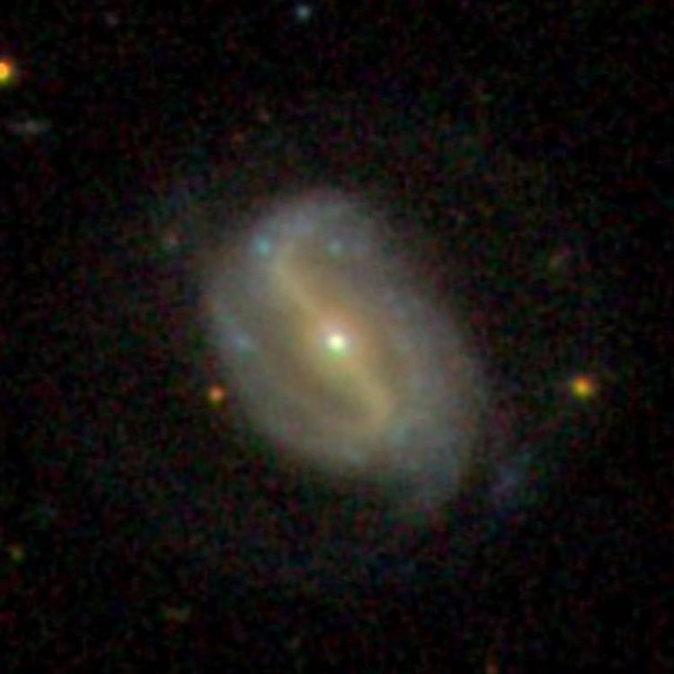 SDSS image of spiral galaxy IC 182