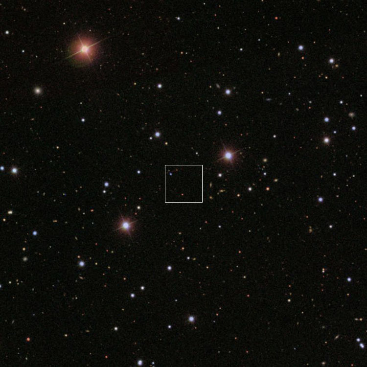 SDSS image of region centered on the position of the apparently nonexistent IC 188