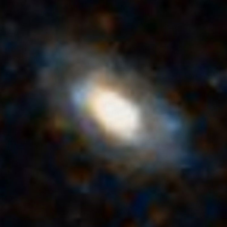 DSS image of spiral galaxy IC 198