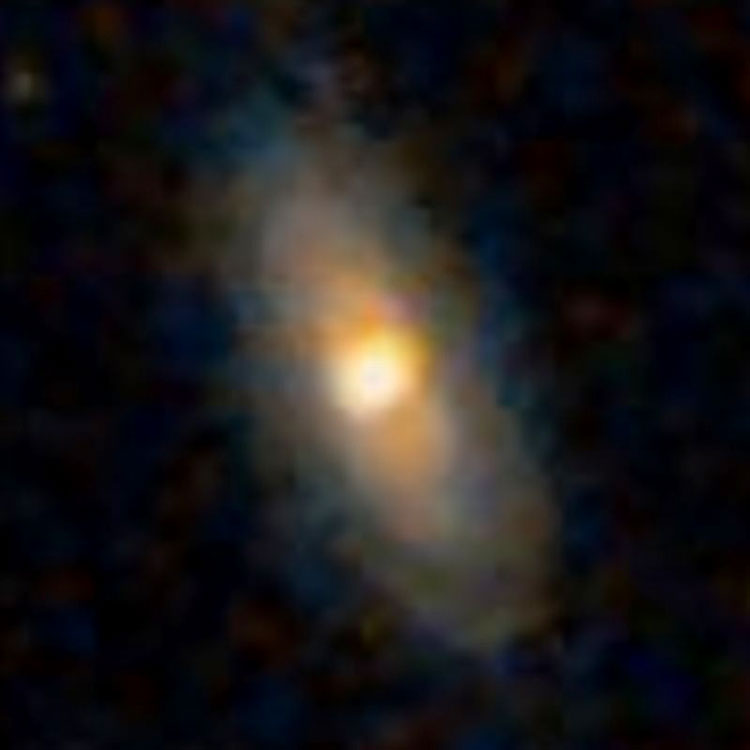 DSS image of spiral galaxy IC 199