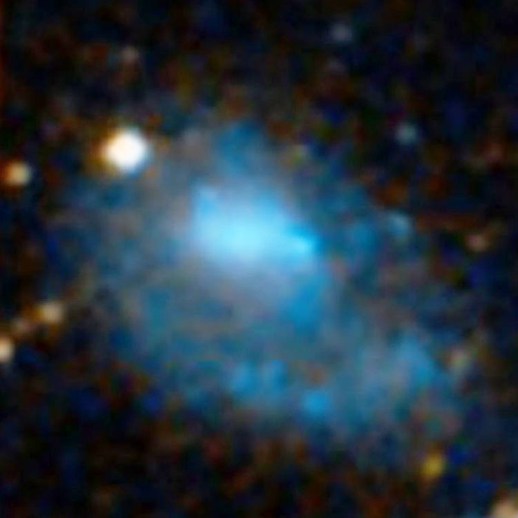 DSS image of irregular galaxy IC 2009
