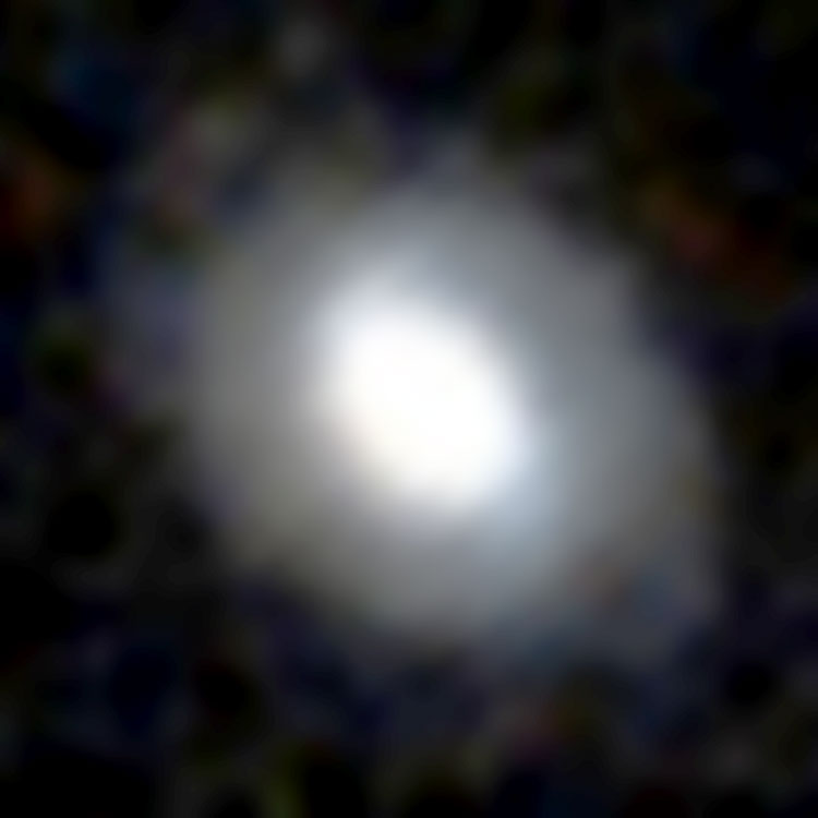DSS image of lenticular galaxy IC 2023