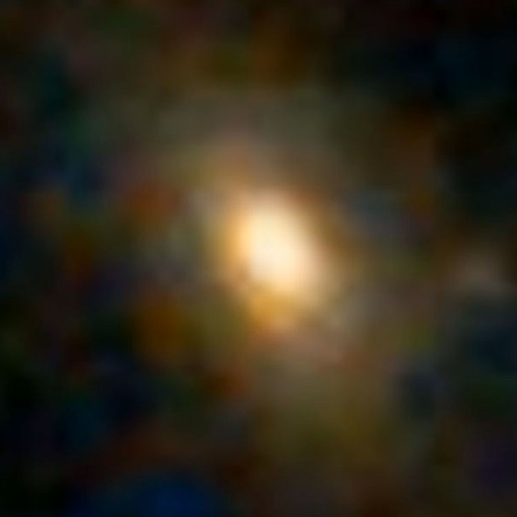 DSS image of lenticular galaxy IC 203