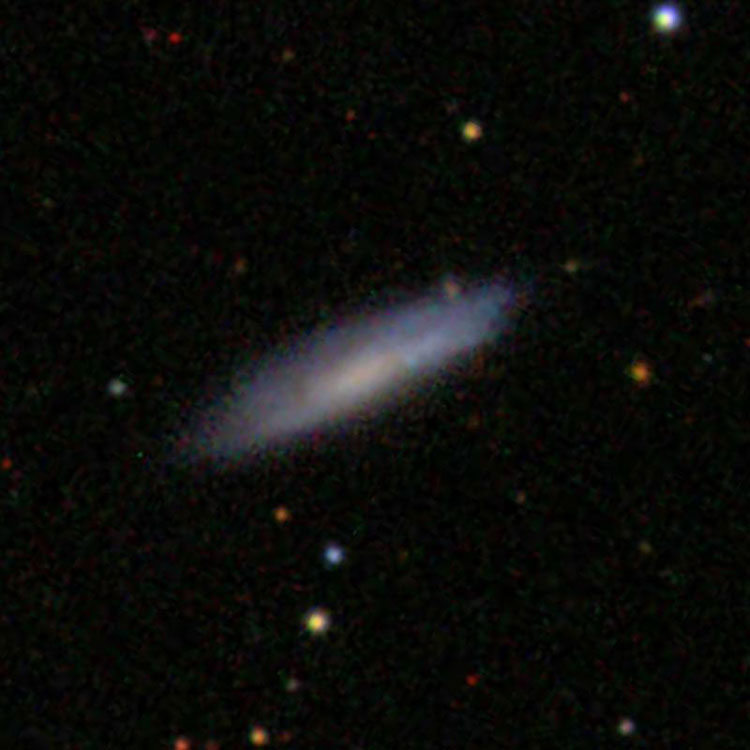 SDSS image of irregular galaxy IC 2097