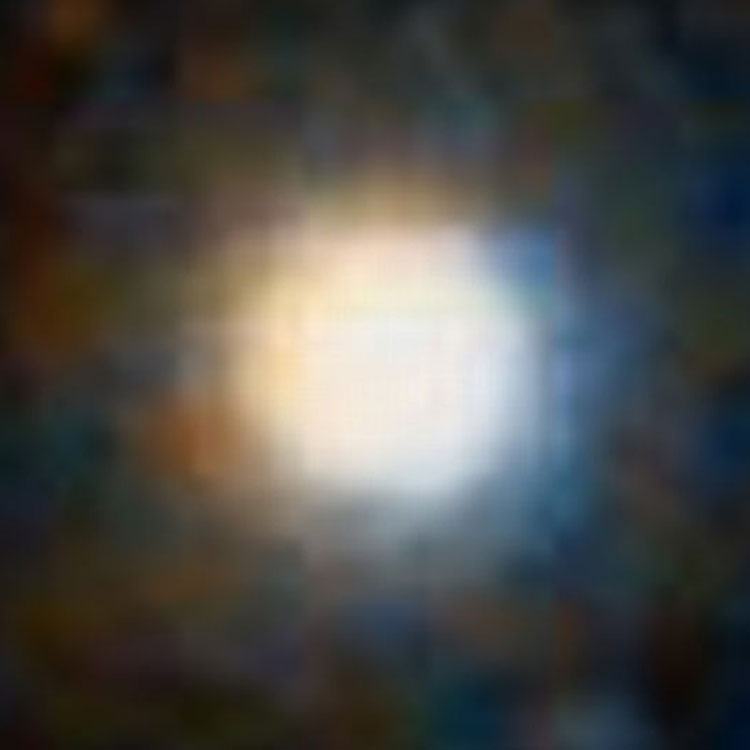 DSS image of lenticular galaxy IC 23
