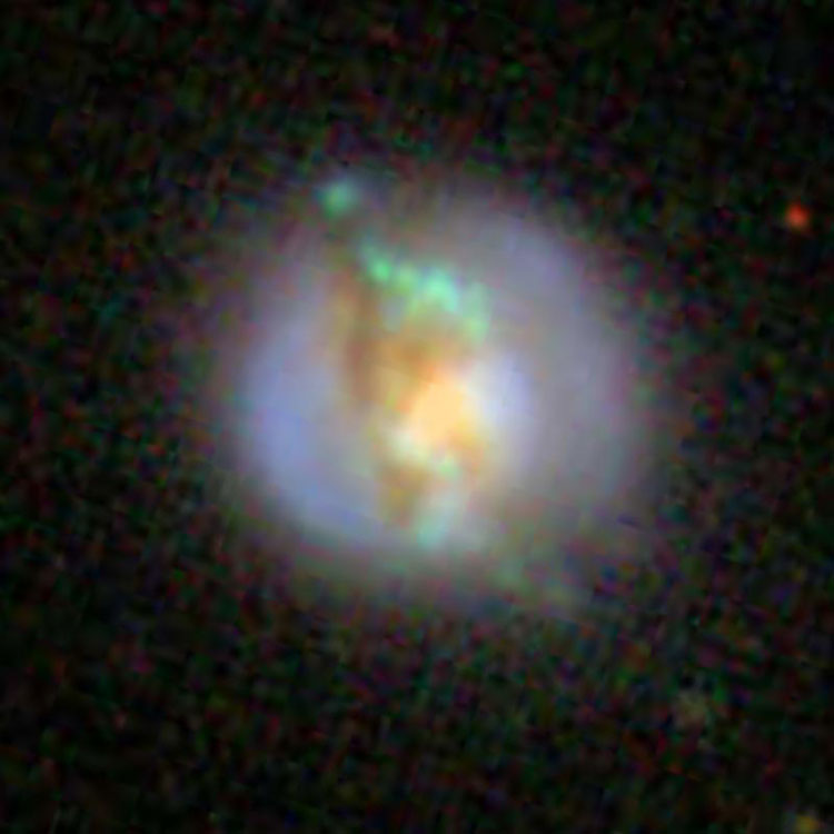 SDSS image of spiral galaxy IC 2520