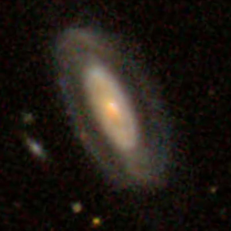 SDSS image of spiral galaxy IC 2572