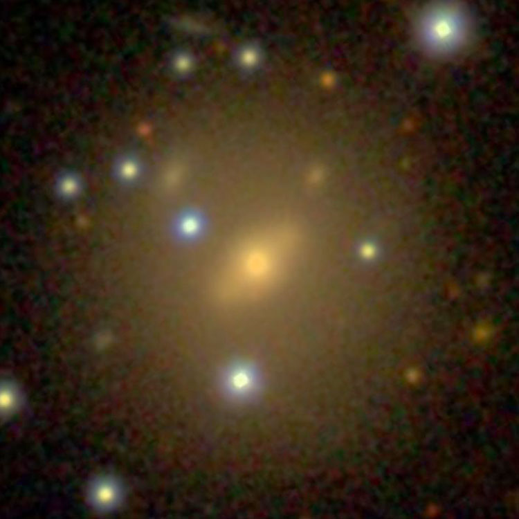 SDSS image of lenticular galaxy IC 308