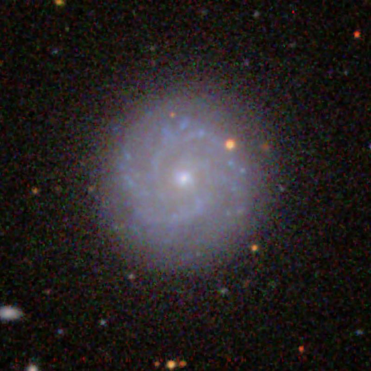 SDSS image of spiral galaxy IC 3267